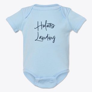 Huletts Landing New York Freestyle Baby Onesie