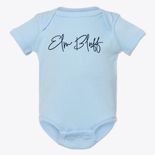 Elm Bluff Alabama Freestyle Baby Onesie