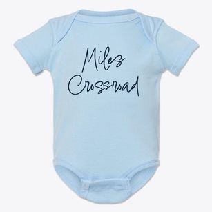 Miles Crossroad North Carolina Freestyle Baby Onesie