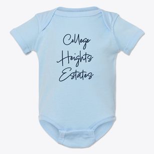 College Heights Estates Maryland Freestyle Baby Onesie