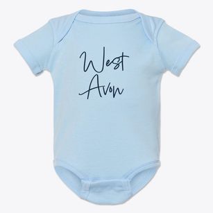 West Avon Connecticut Freestyle Baby Onesie
