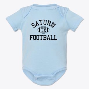 Saturn Texas Football Baby Onesie