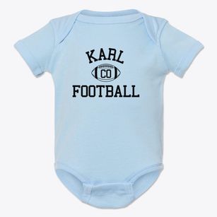 Karl Colorado Football Baby Onesie