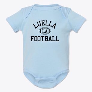 Luella Louisiana Football Baby Onesie