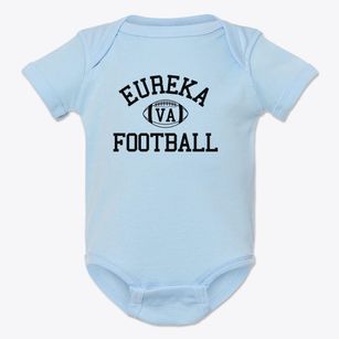 Eureka Virginia Football Baby Onesie