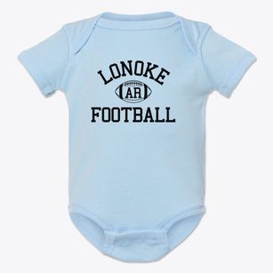 Lonoke Arkansas Football Baby Onesie