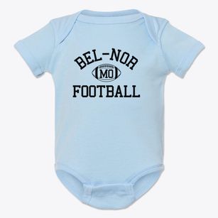 Bel-nor Missouri Football Baby Onesie