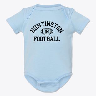 Huntington Indiana Football Baby Onesie