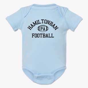 Hamiltonban Pennsylvania Football Baby Onesie