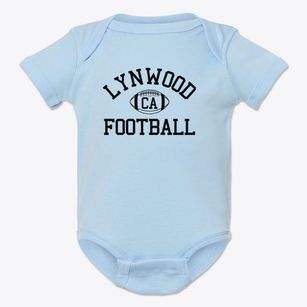 Lynwood California Football Baby Onesie