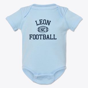 Leon North Carolina Football Baby Onesie