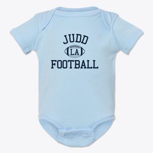 Judd Louisiana Football Baby Onesie