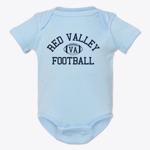 Red Valley Virginia Football Baby Onesie