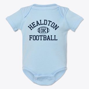 Healdton Oklahoma Football Baby Onesie