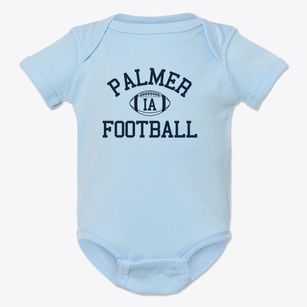 Palmer Iowa Football Baby Onesie