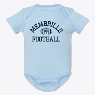 Membrillo Puerto Rico Football Baby Onesie