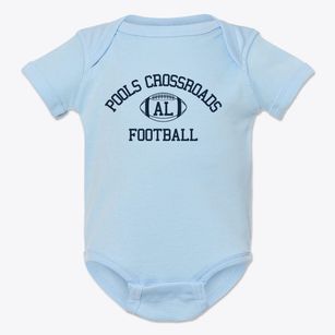 Pools Crossroads Alabama Football Baby Onesie