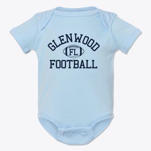Glenwood Florida Football Baby Onesie