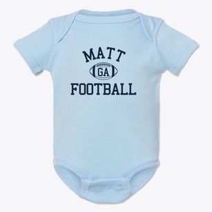 Matt Georgia Football Baby Onesie