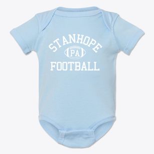 Stanhope Pennsylvania Football Baby Onesie