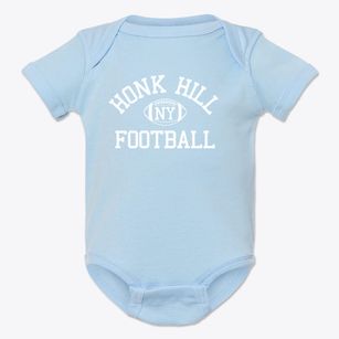 Honk Hill New York Football Baby Onesie