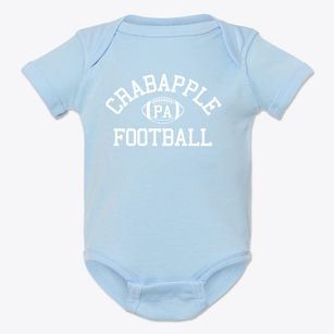 Crabapple Pennsylvania Football Baby Onesie