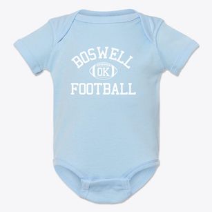 Boswell Oklahoma Football Baby Onesie