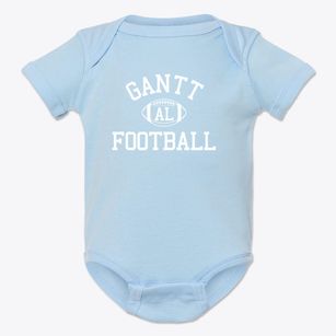 Gantt Alabama Football Baby Onesie