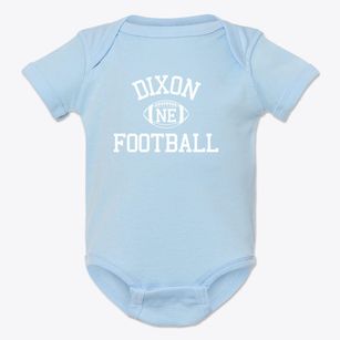 Dixon Nebraska Football Baby Onesie