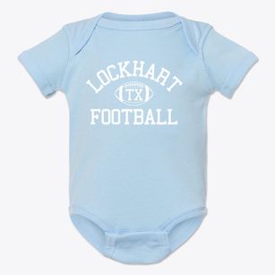 Lockhart Texas Football Baby Onesie