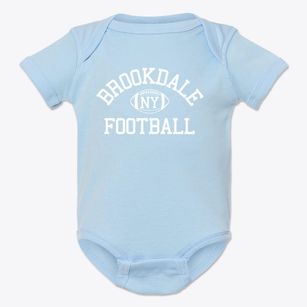 Brookdale New York Football Baby Onesie
