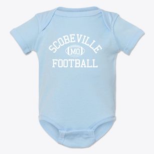 Scobeville Missouri Football Baby Onesie