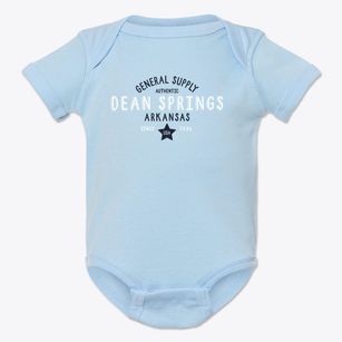 Dean Springs Arkansas General Supply Baby Onesie