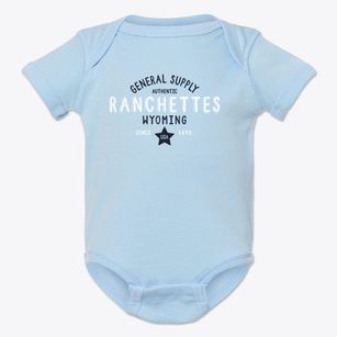 Ranchettes Wyoming General Supply Baby Onesie
