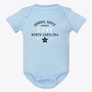 Cove North Carolina General Supply Baby Onesie