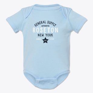 Roseton New York General Supply Baby Onesie