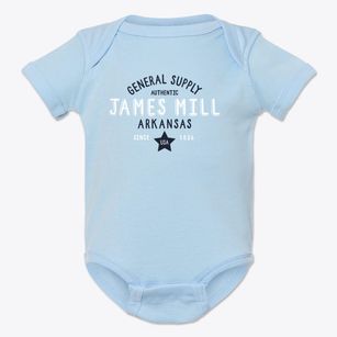 James Mill Arkansas General Supply Baby Onesie