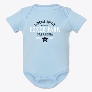 Dixie Park Oklahoma General Supply Baby Onesie