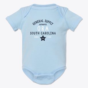 Ora South Carolina General Supply Baby Onesie