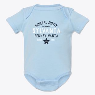 Sylvania Pennsylvania General Supply Baby Onesie