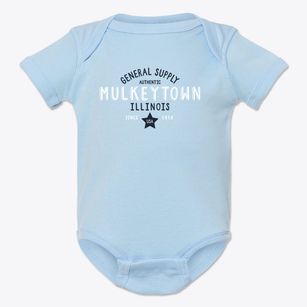 Mulkeytown Illinois General Supply Baby Onesie