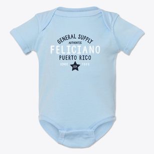 Feliciano Puerto Rico General Supply Baby Onesie