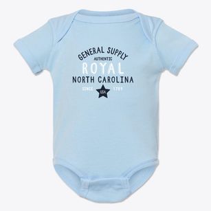 Royal North Carolina General Supply Baby Onesie