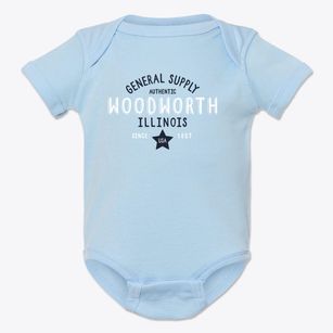 Woodworth Illinois General Supply Baby Onesie