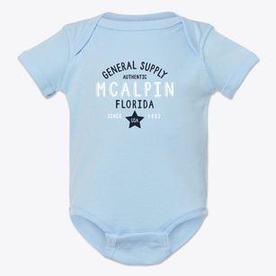 Mcalpin Florida General Supply Baby Onesie