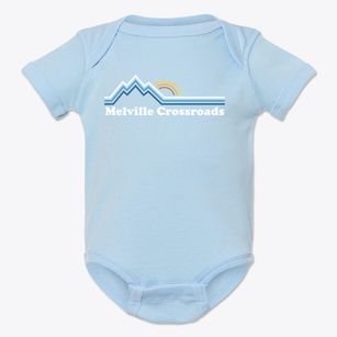 Melville Crossroads Maryland Mountain View Baby Onesie