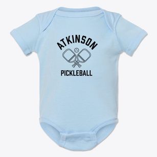 Atkinson New Hampshire Pickleball Baby Onesie