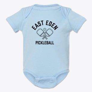 East Eden New York Pickleball Baby Onesie