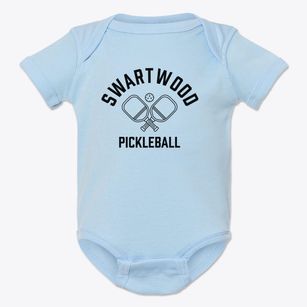 Swartwood New York Pickleball Baby Onesie