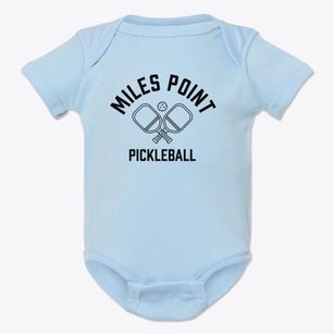 Miles Point Missouri Pickleball Baby Onesie